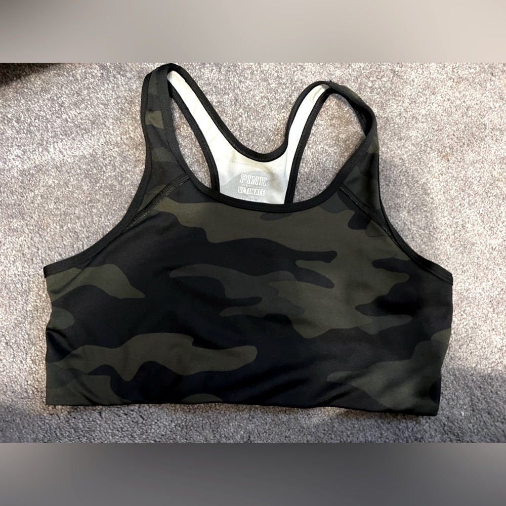 Victoria Secret Sports Bra Camo